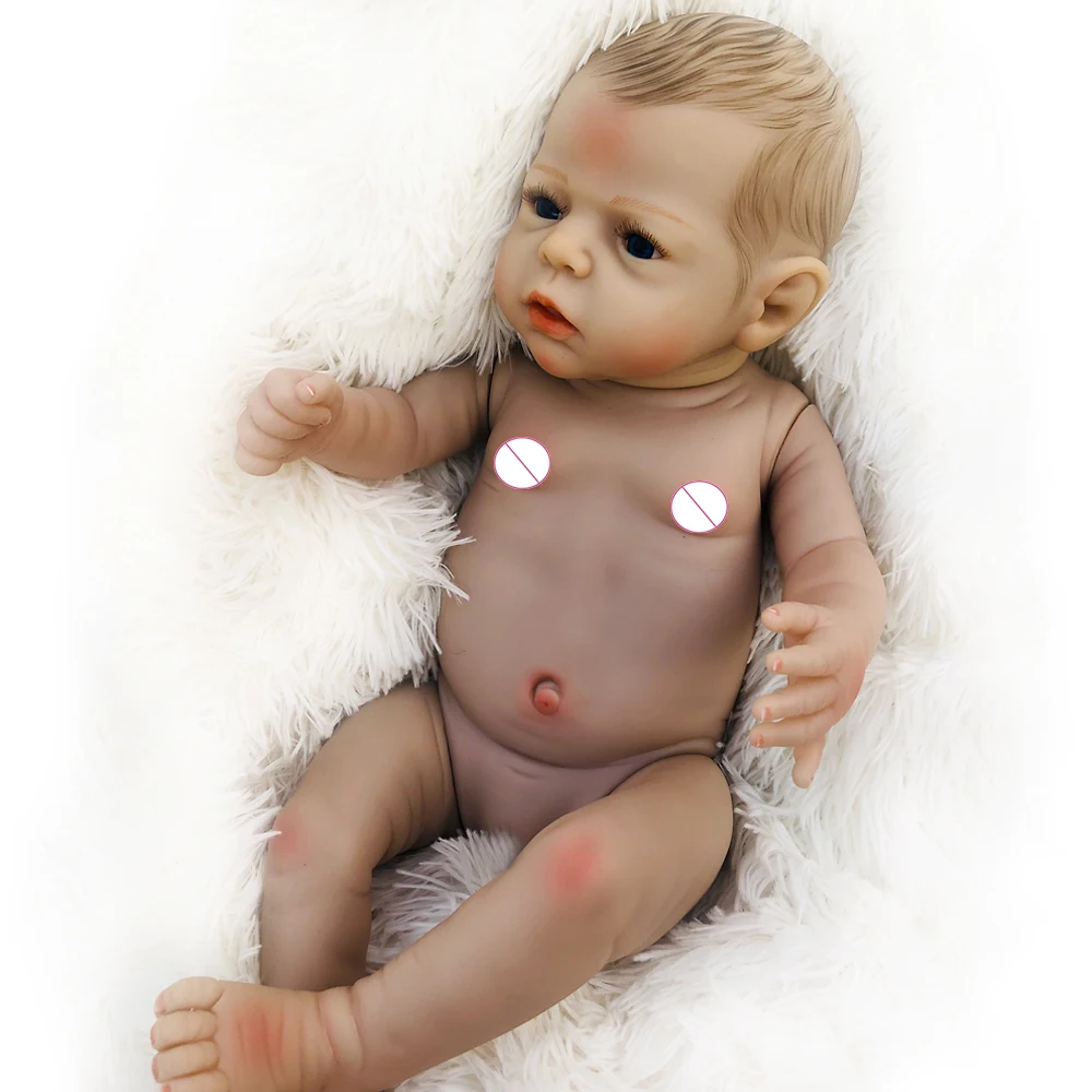 22 дюймов Bebes Кукла Reborn Girl полностью силиконовая виниловая Кукла reborn baby куклы безголовая Реалистичная кукла-Новорожденный игрушка кукла для детских подарков