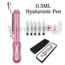 Филлер с гиалуроновой кислотой ручка без иглы распыление Мезотерапия пистолет для губ кожный наполнитель неинвазивный небулайзер кислотная гиалуроновая ручка