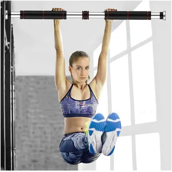 

Adjustable Door Horizontal Bars Exercise Workout Gym Chin Up Pull Up Training Bar Sport Home Fitness Equipments Men Women