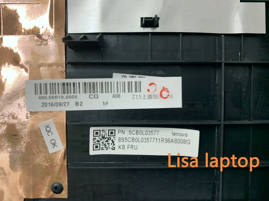 Для lenovo 700-15 uppercasew80ru BK nblnjbl w/KB SA C-cover с клавиатурой 5CB0L03577