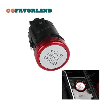 

Red Chrome Engine Start Stop Switch Push Button 4G1905217A For Audi A6 C7 2011 2012-2016 A6 Allroad Quattro RS6 RS7 A7 Sportback