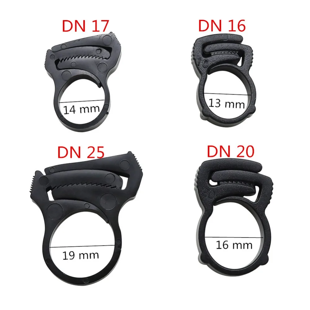 5 Pcs DN16 DN17 DN20 DN25 Pipe Tightening Clamps Plumbing Irrigation Tube Hose Fastening Buckles Home Improvement Fixed Clips 16 H90fa588942c9489d8ad0e7a7195c7d38f 5 Pcs DN16 DN17 DN20 DN25 Pipe Tightening Clamps Plumbing Irrigation Tube Hose Fastening Buckles Home Improvement Fixed Clips