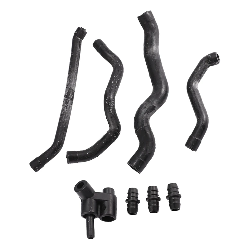 

Crankcase Ventilation Valve Cover Breather Hose Kit Connector for Mercedes-Benz E430