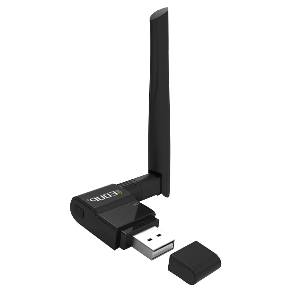 USB 2,0 для Windows двухдиапазонный Wifi адаптер 2,4G 5G беспроводной ключ 802.11ac быстрая скорость 600 Мбит/с портативный с 2dBi антенной