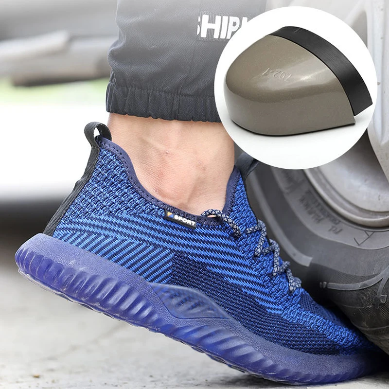 Billig Sicherheit Schuhe Mit Metall Kappe Männer Unsterblich Unzerstörbar Ryder Schuh Arbeit Schuhe Mit Stahl Kappe Arbeit Stiefel Atmungsaktive Turnschuhe