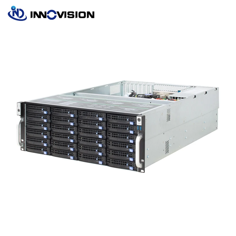 Стабильный огромный накопитель 36 отсеков 4u hotswap rack NVR NAS Серверный корпус R46536