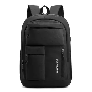 

Man Backpack Fit 17 inch Laptop USB Recharging Multi-layer Space Travel Male Bag Multi-pocket large capacity backpacks Mochila