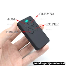 Código variável garagem controle remoto clone clemsa mastercode mv1/erreka irris rolo sol vega/roper neo mini/jcm go/pujol