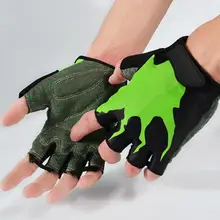 Kuulee амортизирующие противоскользящие Воздухопроницаемый полупалец для поездок на велосипеде и для путешествий спортивные перчатки для мужчин и женщин спортивные перчатки