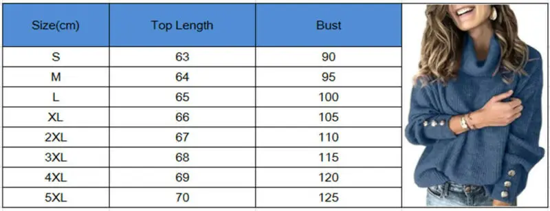 Fashion Women's Long Sleeve Knitted Sweater Jumper Pullovers Knitwear Autumn Winter Tops Pullover Turtleneck Sweaters