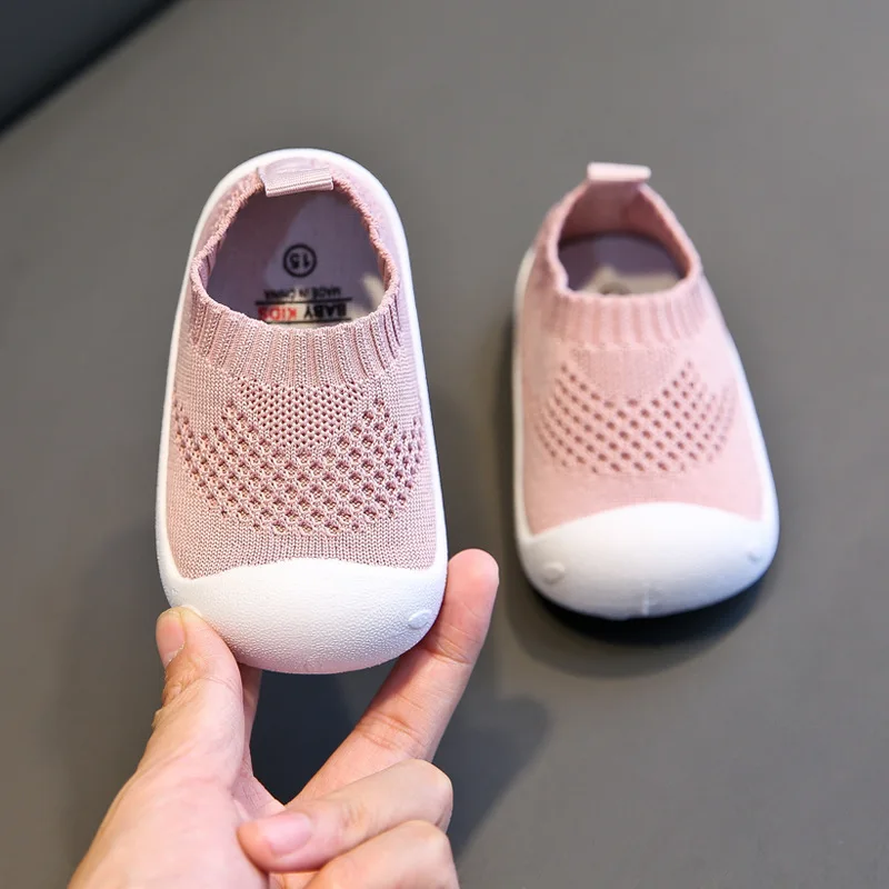 

Barra Spring Infant Toddler Shoes Girls Boys Casual Mesh Shoes Soft Bottom Comfortable Non-slip Kid Baby First Walkers Shoes