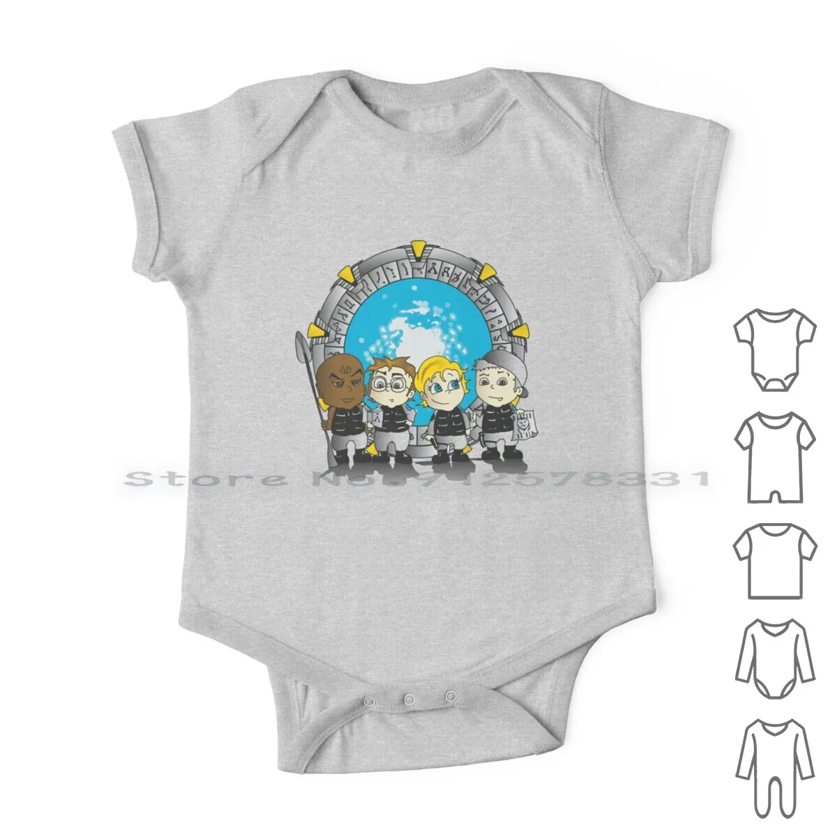 

Team Sg1 Newborn Baby Clothes Rompers Cotton Jumpsuits Stargate Sg1 Infant Long Sleeve Sleeveless One-Piece Kids Bodysuits