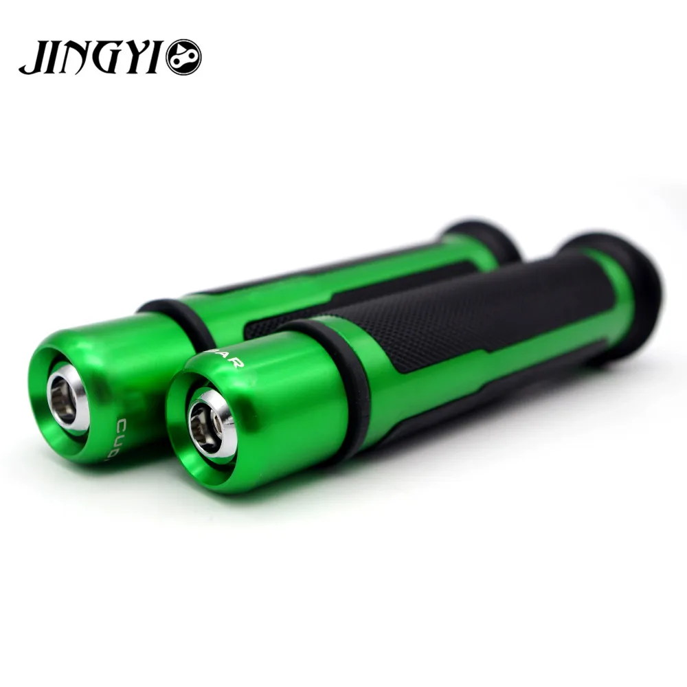 Green Мотоциклетные ручки для KAWASAKI versys 300 650x300 vn1500 vn1500 вулкан vn1600 Классический vn1700 vn800 vn800conta vn900 - Цвет: Green