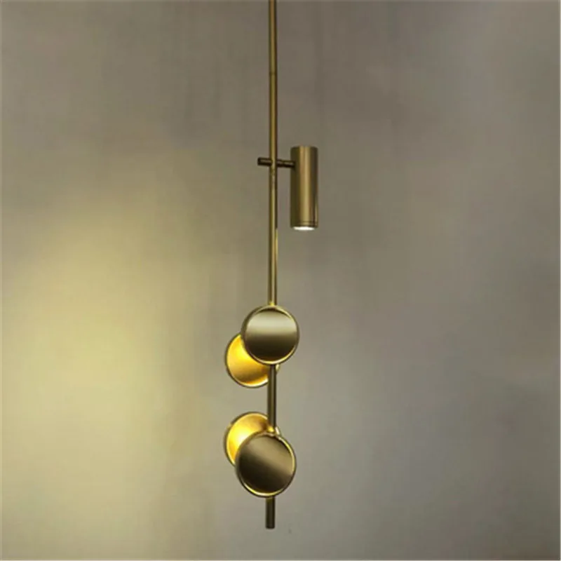 

Modern Creative Pendant Light Decorated Golden Bedroom Restaurant Nordic LED Luxury Pendant Lamps Living Room Suspension Light