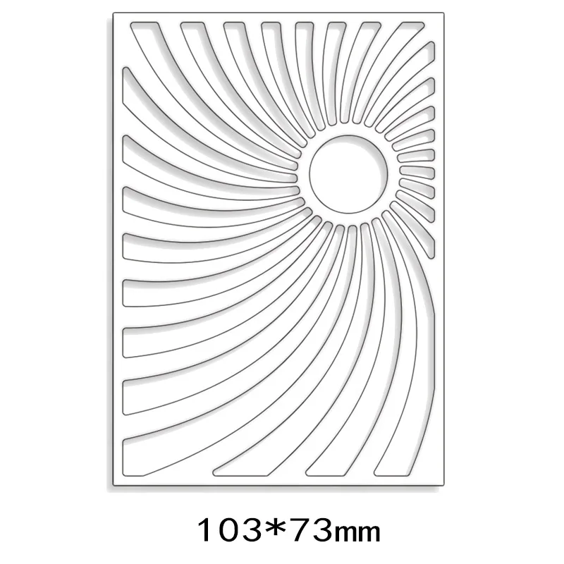 

Square Hollow Frames Metal Cutting Dies for DIY Scrapbooking Album Embossing Paper Craft Creative Stencil Stamp Dies New