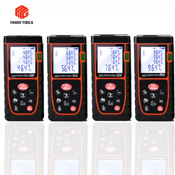 

FGHGF Laser Distance Meter 40M 60M 80M 100M Handheld Infrared Rangefinder Measuring Instrument Level Electronic Ruler