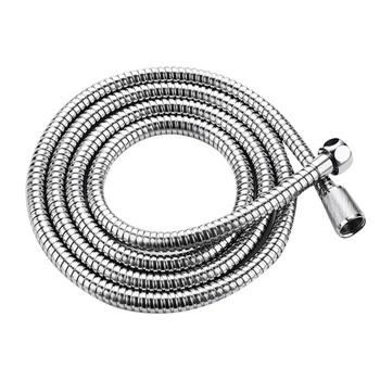 

1.5m/2m/2.5 m Stainless Steel Shower Hose Double Buckle Water Pipe Explosion-proof Hose Spring Tube Bathroom Accessories