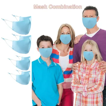 

Parent-Child Suit Breathable Face Shield Reusable Face Shield Cloth Washable Mouth Mask Windproof Face Mask mondmasker Facemask