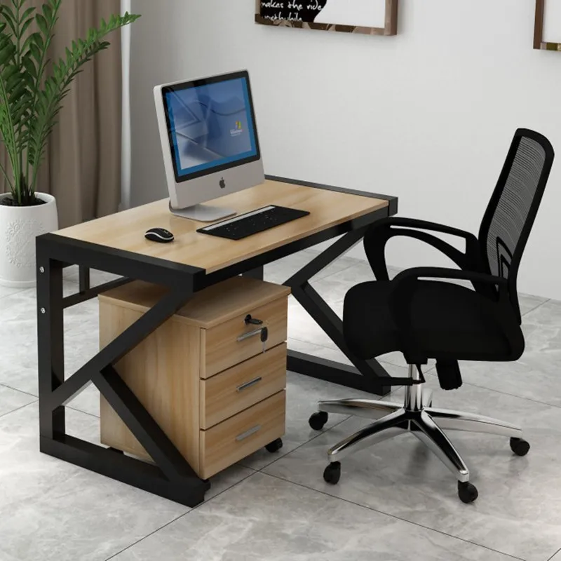 

Minimalist Modern Desktop Computer Desk Household Writing Desk Wood Office Table Economical Office Desk Simple Table