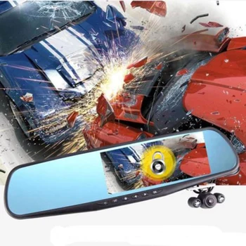 

170° 2.8” Lens Anti-Dazzle HD 1080P Video Recorder Car Rearview Mirror Camera