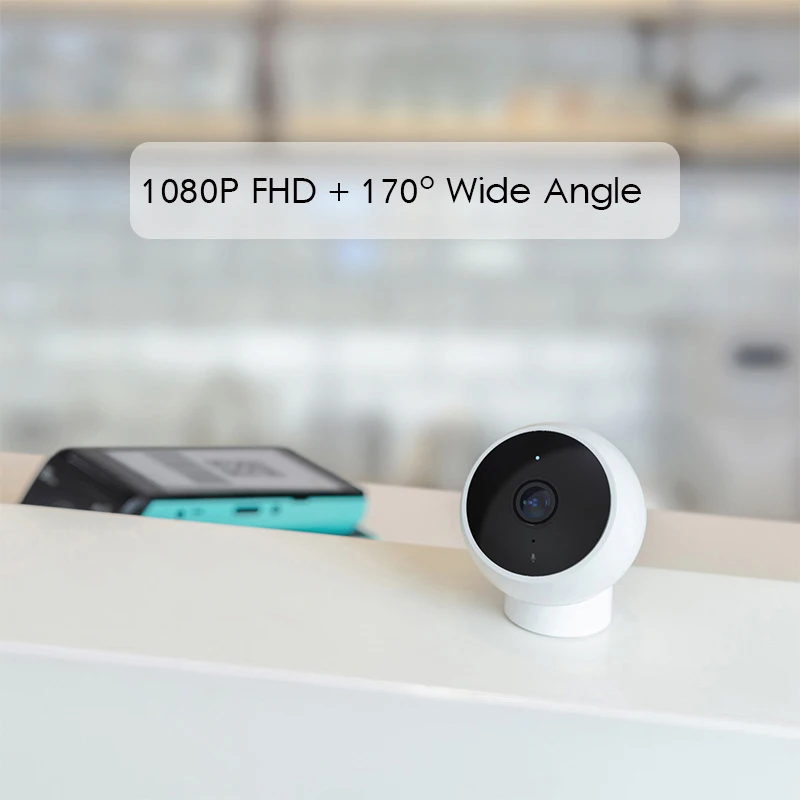 Xiaomi уличная AI умная ip камера 1080P HD 170 ° Угол IP65 IR ночная версия двухсторонняя аудио