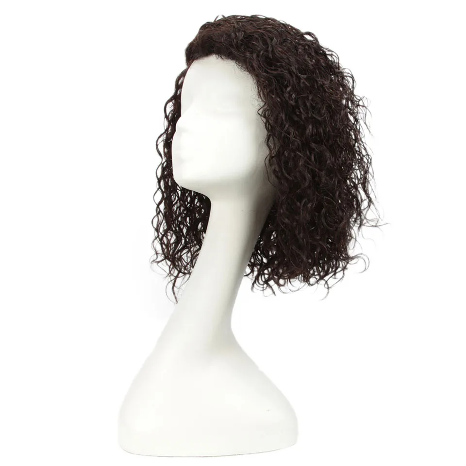 Remy Forte кудрявые короткие парики из человеческих волос женские парики Remy бразильские волосы парики u-части кружевные парики Омбре человеческие волосы парик - Цвет волос: #2