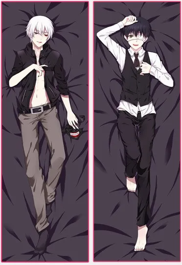 Аниме Tokyo Ghoul Ken Kaneki Dakimakura тела подушку Чехол Крышка манга постельные