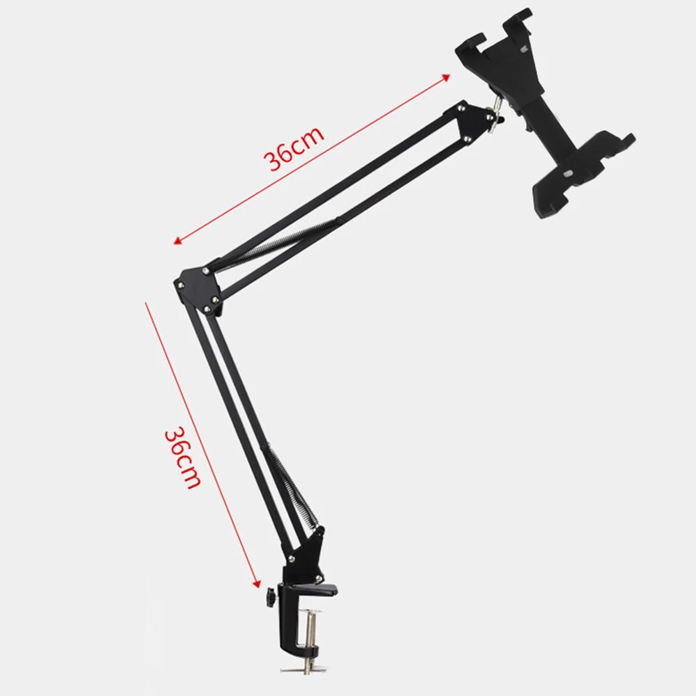 Подставка для планшета, держатель, длинная рука, для IPad 2, 3, 4, Air Mini, для samsung, lenovo, huawei, ленивая кровать, стол, крепление для 6-11 дюймов, поддержка планшета
