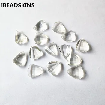 

New arrival! 19x16mm 540pcs Clear acrylic Leaves shape Beads for Necklace,Earrings parts,hand Made Jewelry DIY