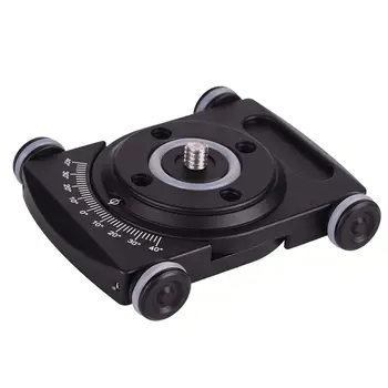 

FOTOBETTER Camera Table Dolly Slider Tabletop Portable Pico Flex Camera Mobile Rolling Slider Car Skater Video Track Rail Dolly