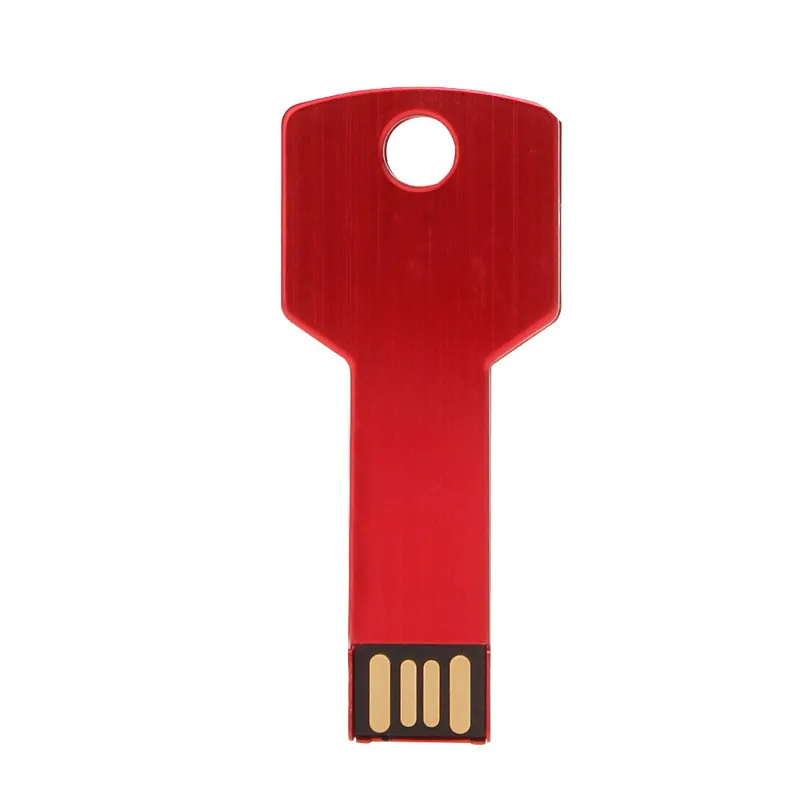 USB флеш-накопитель с металлическим ключом, 64 ГБ, реальная емкость, флеш-накопитель, 32 ГБ, u-диск, 2,0, 128 ГБ, 16 ГБ, флеш-накопитель, 8 ГБ, 4 Гб, Memoria, Пользовательский логотип USB