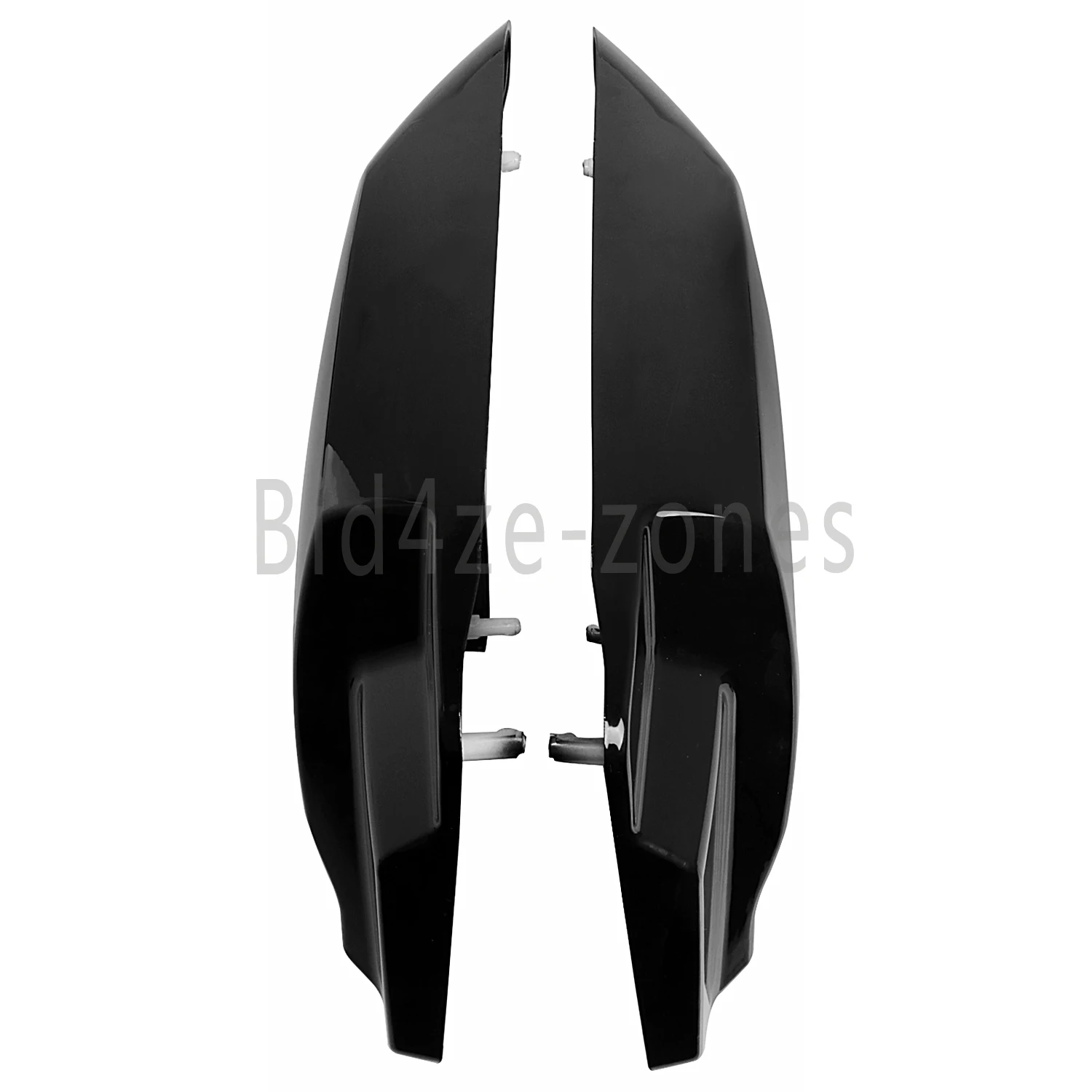 Боковая крышка для мотоцикла ABS с резиновыми люверсами для Harley Touring Street Glide Electra Road Glide 09-18 Vivid Black