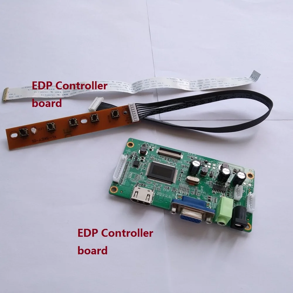 Для N156HGA-EAB драйвер 1920 × 1080 lcd EDP монитор плата контроллера DIY комплект VGA экран дисплей 30Pin 15,6"
