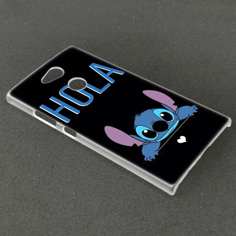 Милый мультяшный Ститч жесткий чехол для Sony Xperia L1 L2 L3 X XA XA1 XA2 XA3 ультра 10 плюс E5 XZ XZ1 XZ2 компактный XZ3 XZ5 2 20 крышка
