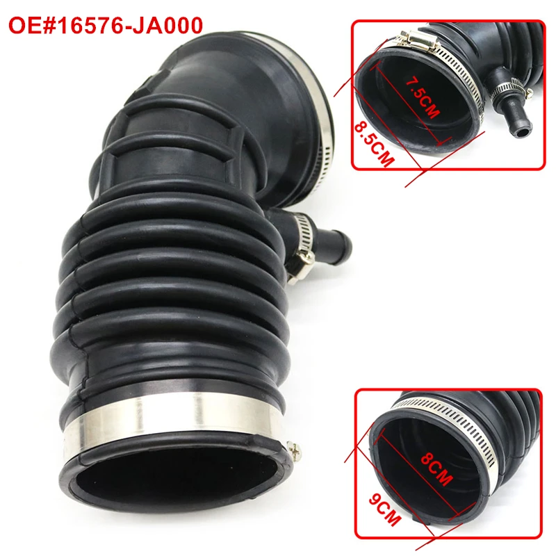 16576 JA000 впускной шланг двигателя 696 085 OEM для Nissan Altima 2.5L 2007 2013 Трубчатый Воздушный