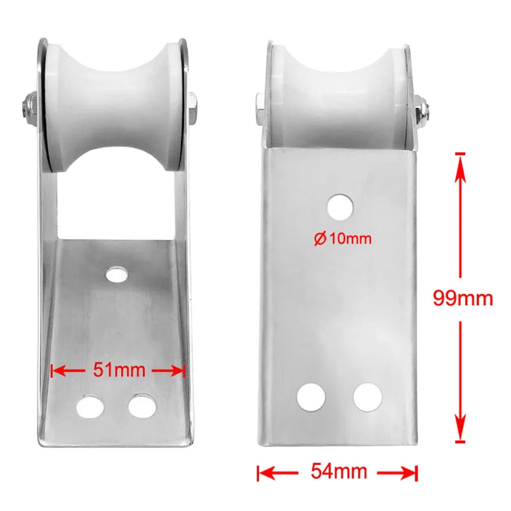 

Universal Boat Pivoting Anchor Bow Roller Mount Fixed for Marine Yacht Docking