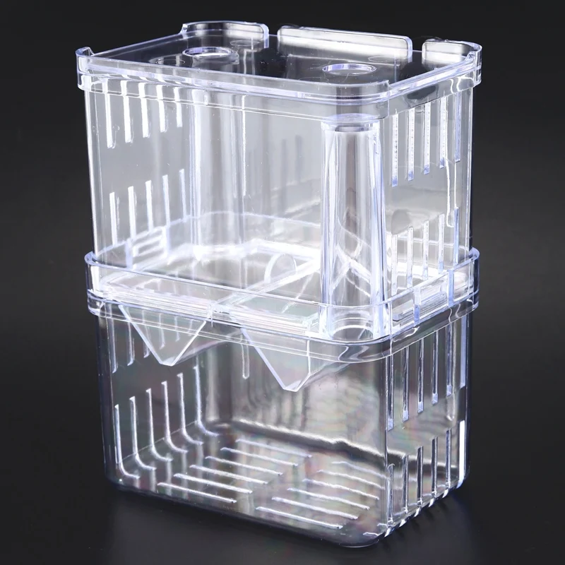 Прозрачная Пластиковая Изоляция инкубатора для разведения рыб в аквариуме