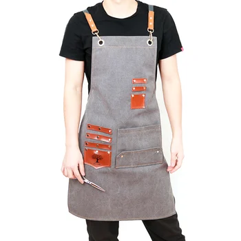 

Apron Korean fashion custom LOGO cafe teacher tea shop hair salon Chinese restaurant work clothes men and women printing