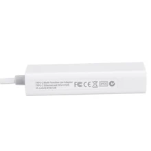 USB3.1 Type-C to 3 Ports USB HUB With RJ45 Lan Adapter for Apple Macbook GV99