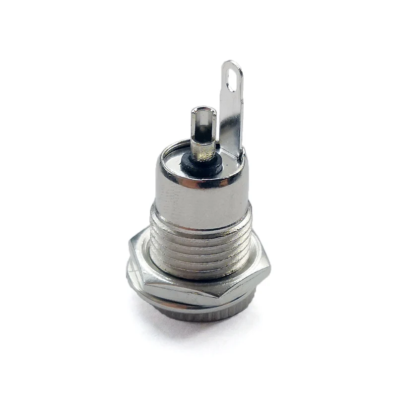 

5.5 mm x 2.1mm DC Power Jack Socket Female Panel Mount Connector metal 5.5*2.1 DC099