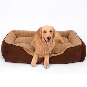 

Soft Dog Beds For Large Dogs Washable Dog Winter Warm Kennel Bench Foldable Pet Dog House Cat Cushion Large Size Mats