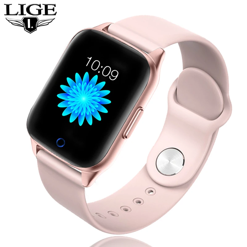 LIGE smart watch women Waterproof Sport For IOS Android phone Smartwatch woman Heart Rate Monitor Blood Pressure fitness tracker afbeelding