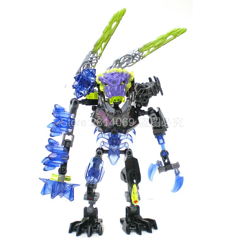 KSZ 613-4 Биохимический воин Bionicle Qurke Beast строительные блоки кирпичи Игрушка