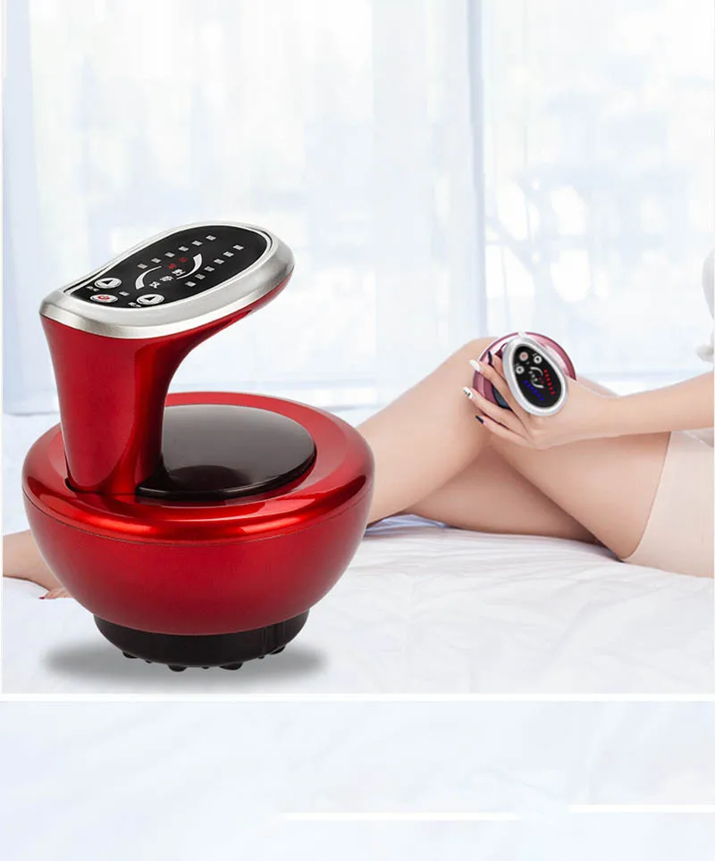 red Plug-in Электрический прибор для тела домашний Меридиан экскаваторное оборудование Лимфодренажный перезаряжаемый многофункциональный массажер - Цвет: red Plug-in