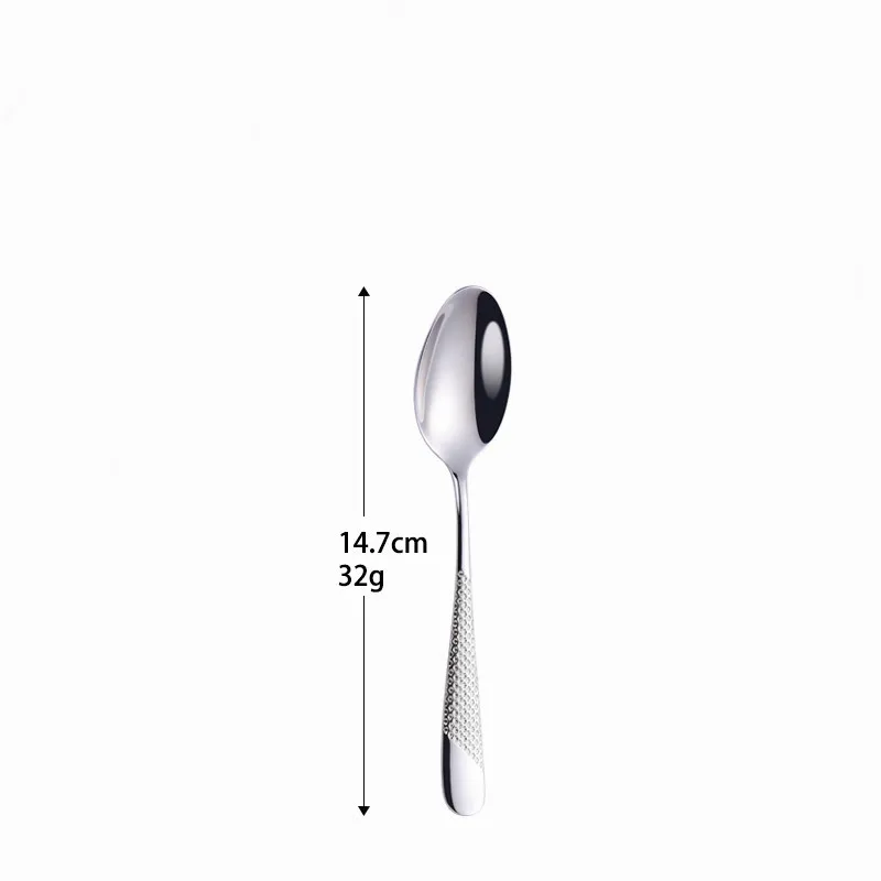 silver tea spoon