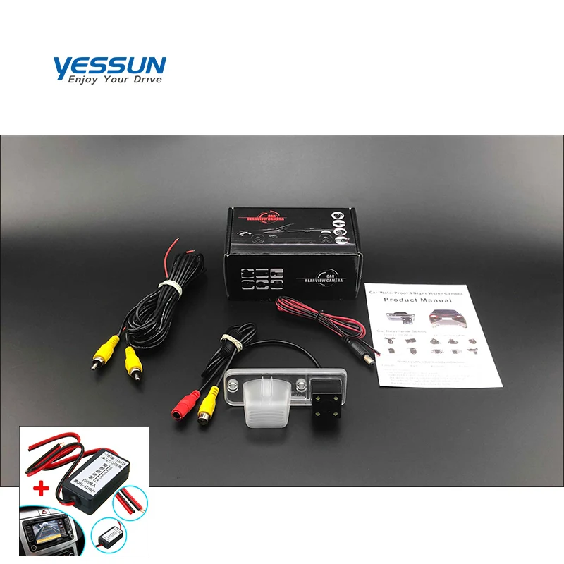 Yessun HD камера заднего вида ночного видения для Volkswagen VW T4 Multivan Transporter Caravelle/камера для номерного знака