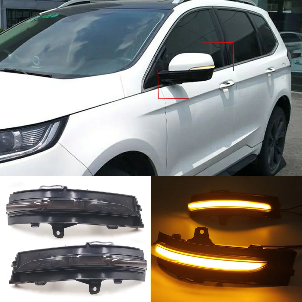 Led Dynamic Turn Signal Light Side Mirror Sequential Indicator Blinker