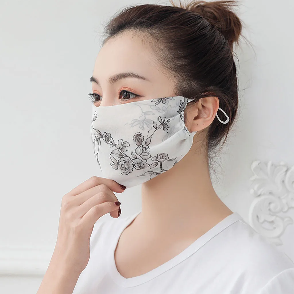 Воздухопроницаемая многоразовая маска топ для взрослых и женщин фильтрационная