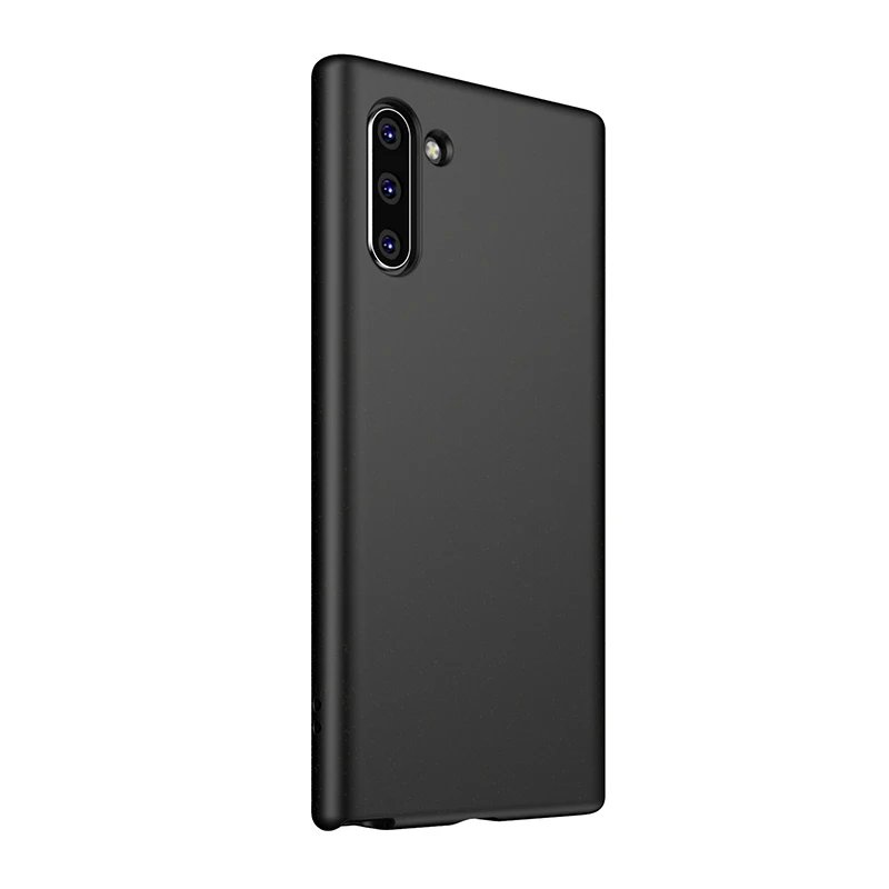 Для samsung Galaxy Note 10 10 Plus многоцветный прочный анти-падение натуральные материалы Пшеничная солома мягкий жидкий силиконовый чехол для телефона