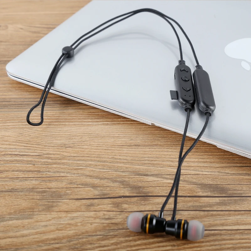 Спортивные наушники Bluetooth 5 0 магнитная стерео Беспроводная гарнитура с